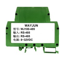 工業(yè)級(jí)RS-485隔離中繼器放大器模塊，WJ100