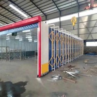 定做各種型號的非標(biāo)尺寸移動噴漆房價格表