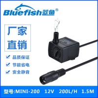 魚缸12v微型直流潛水泵迷你水泵小型噴泉魚池假山多功能循環(huán)