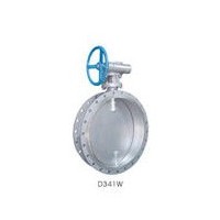D341W通風蝶閥，襯氟蝶閥